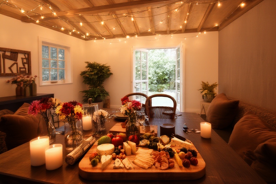 transformative string light ambiance