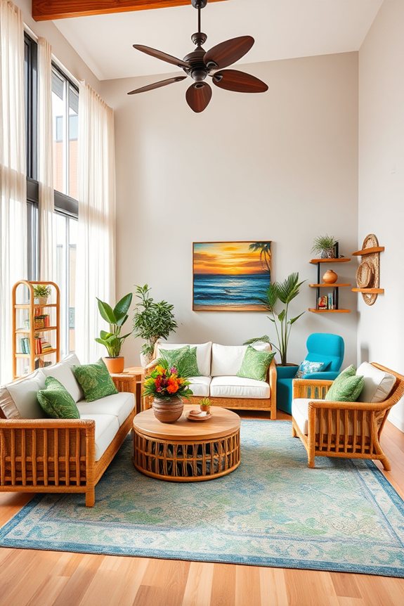 tropical furniture for comfort