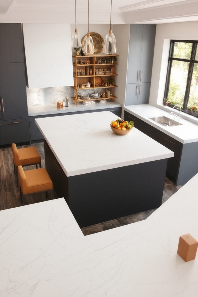 unique countertop material options