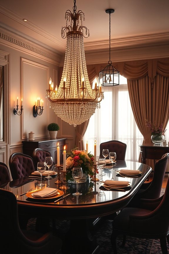 unique lighting enhances ambiance
