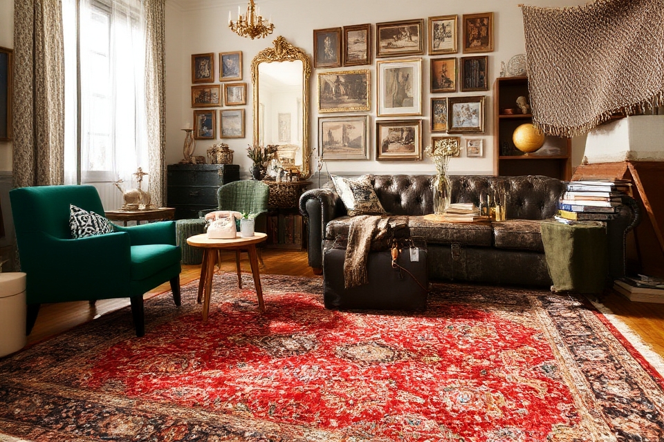 unique vintage eclectic design