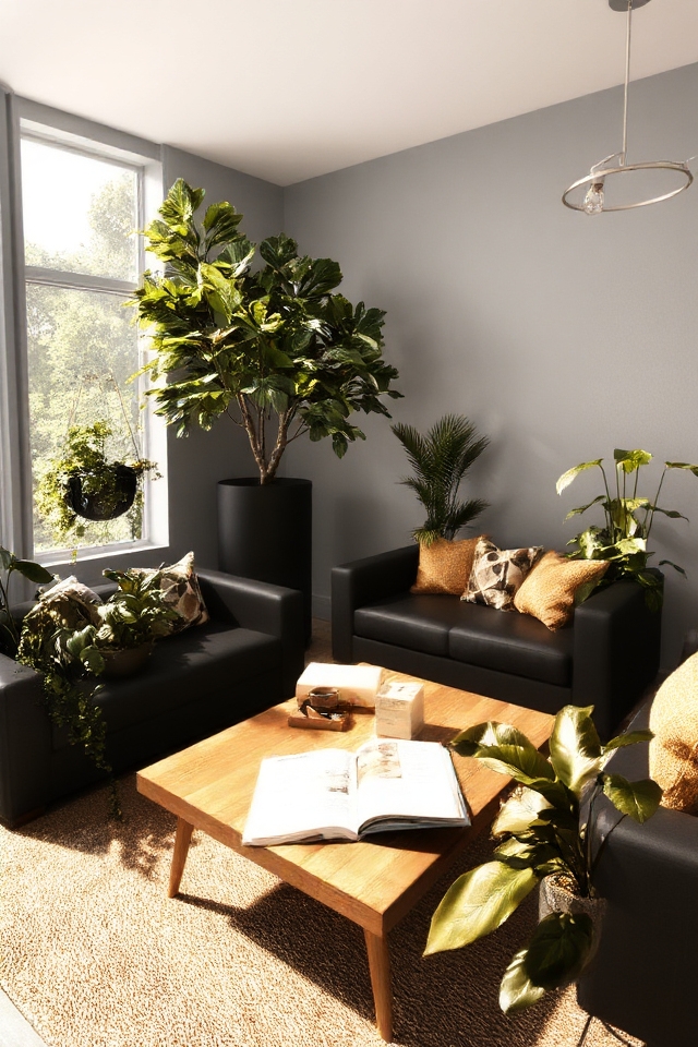 urban greenery meets minimalism