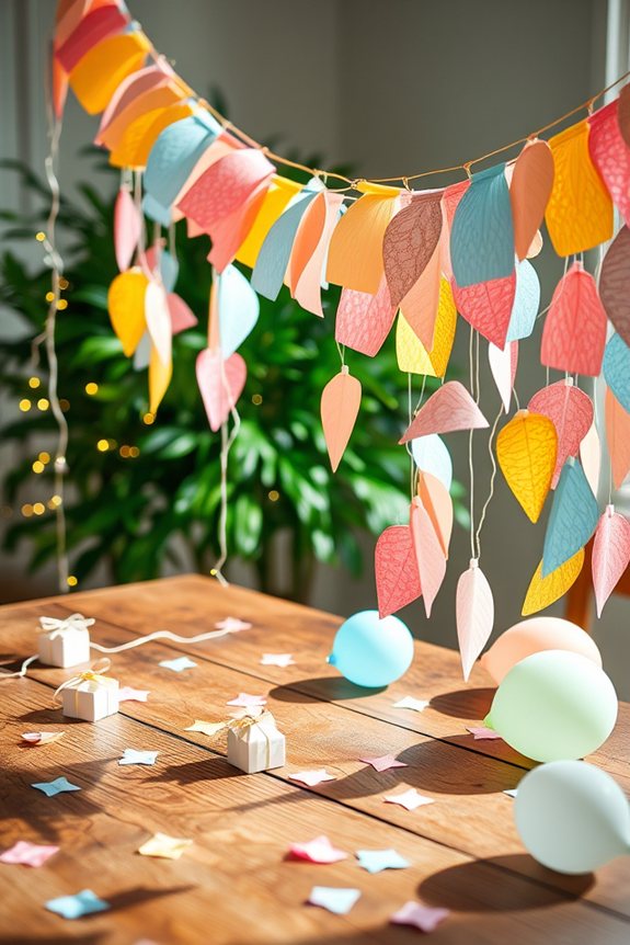 versatile birthday decoration garlands