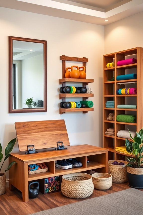 versatile gym storage solutions