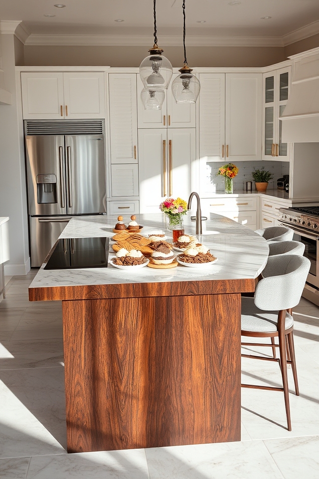 versatile kitchen centerpiece design