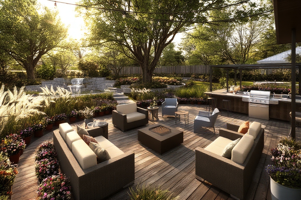 versatile outdoor living areas