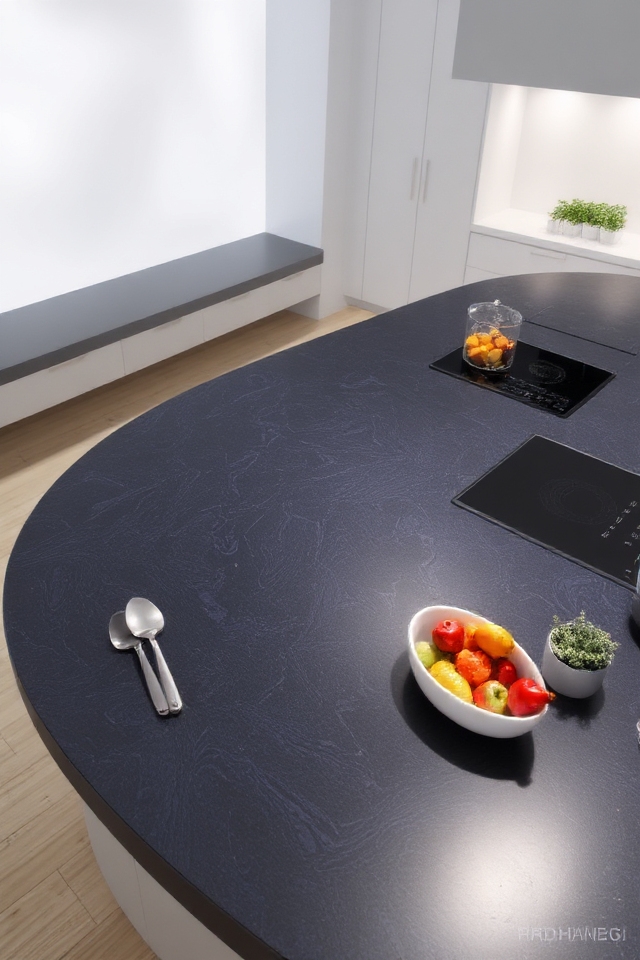 versatile seamless kitchen surfaces