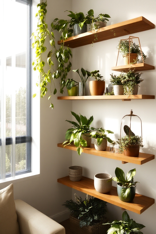vertical plant display solutions