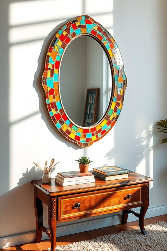 vibrant artistic decor pieces