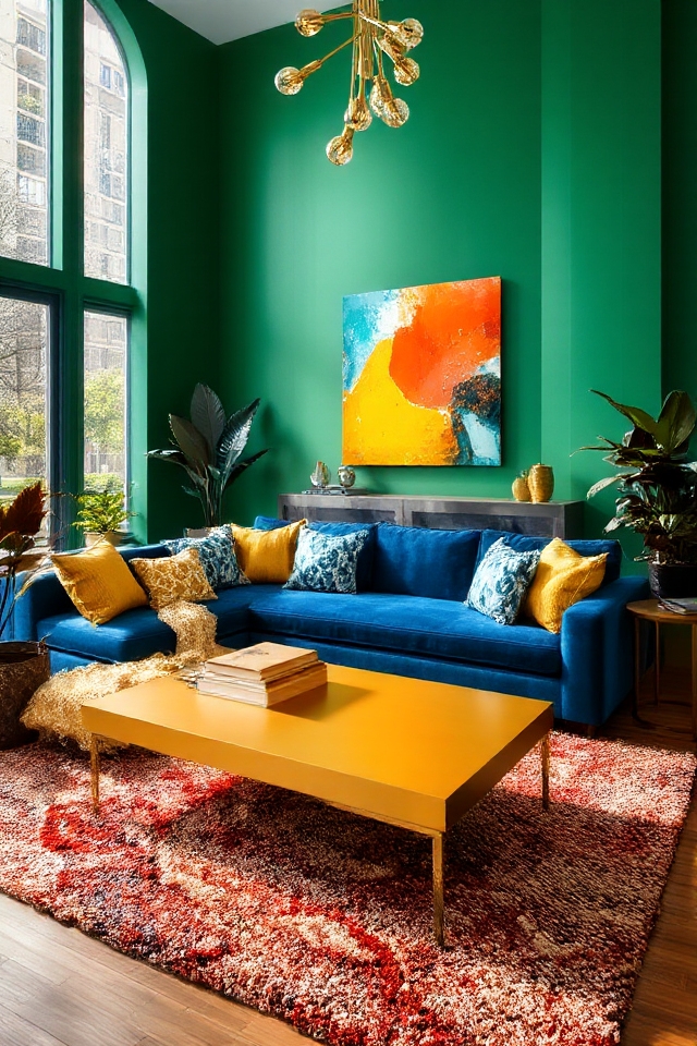 vibrant bold color transformation