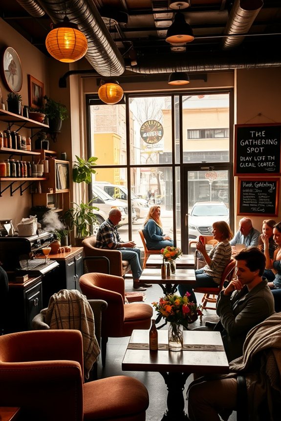 vibrant caf fostering community