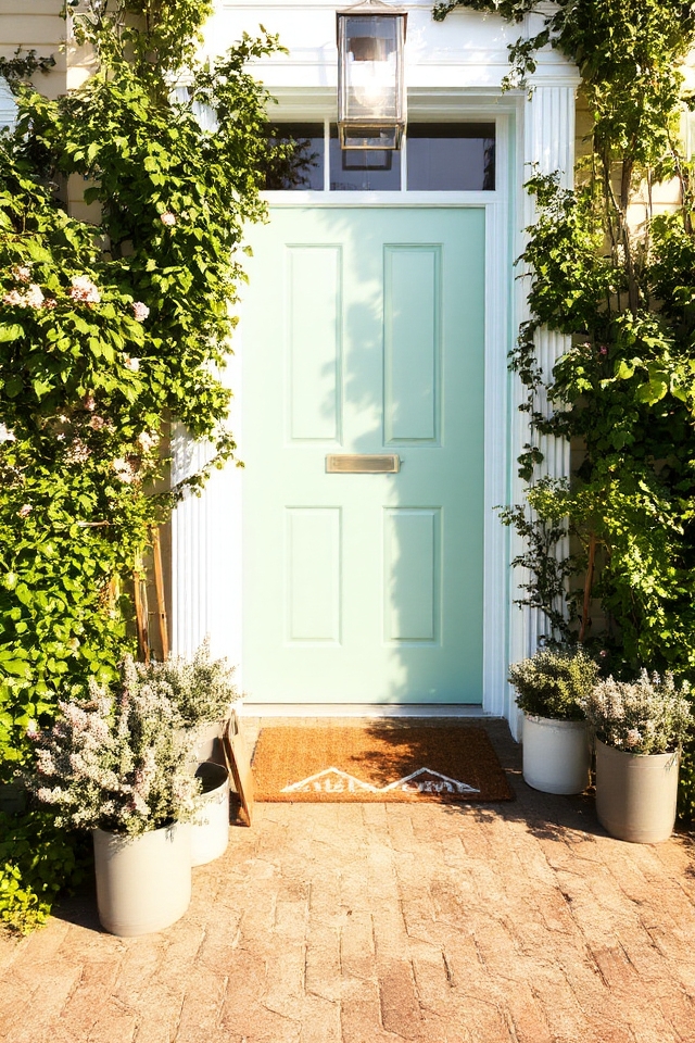 vibrant coastal welcoming entrance