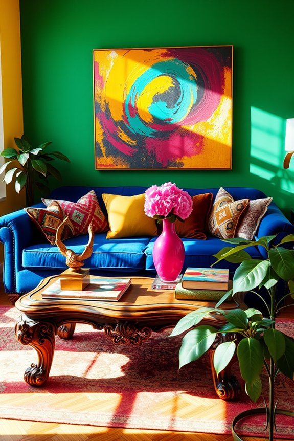 vibrant color layering techniques