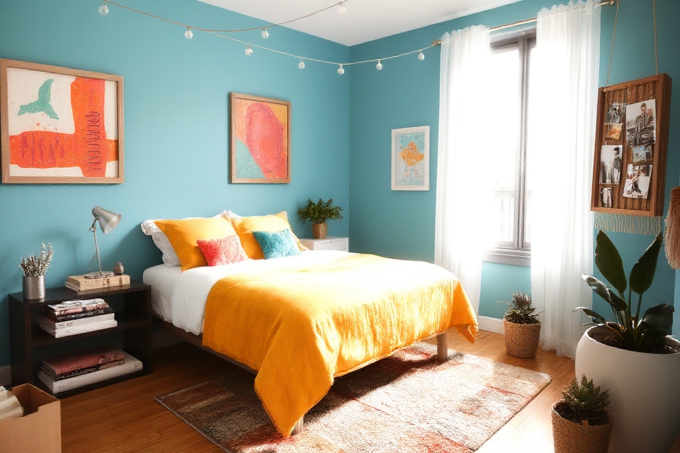 vibrant color scheme creation
