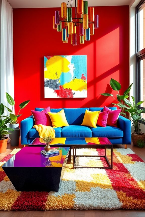 vibrant colors for transformation