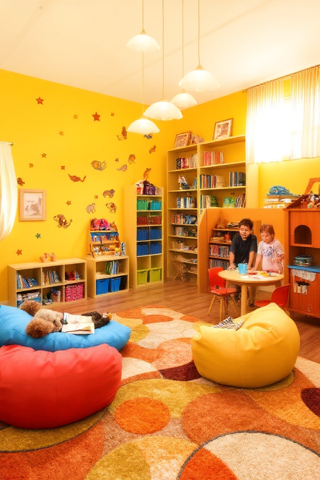 vibrant creative children s playroom
