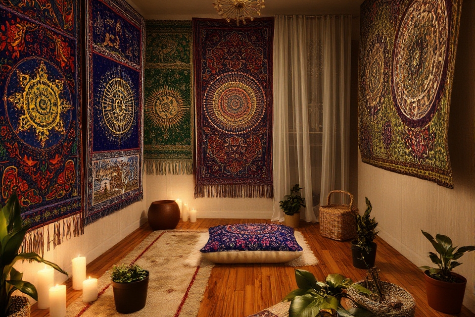 vibrant fabrics for serenity
