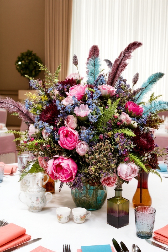 vibrant floral celebration creativity