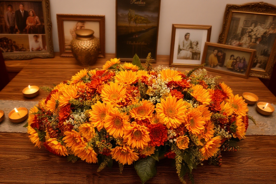 vibrant floral centerpiece decorations