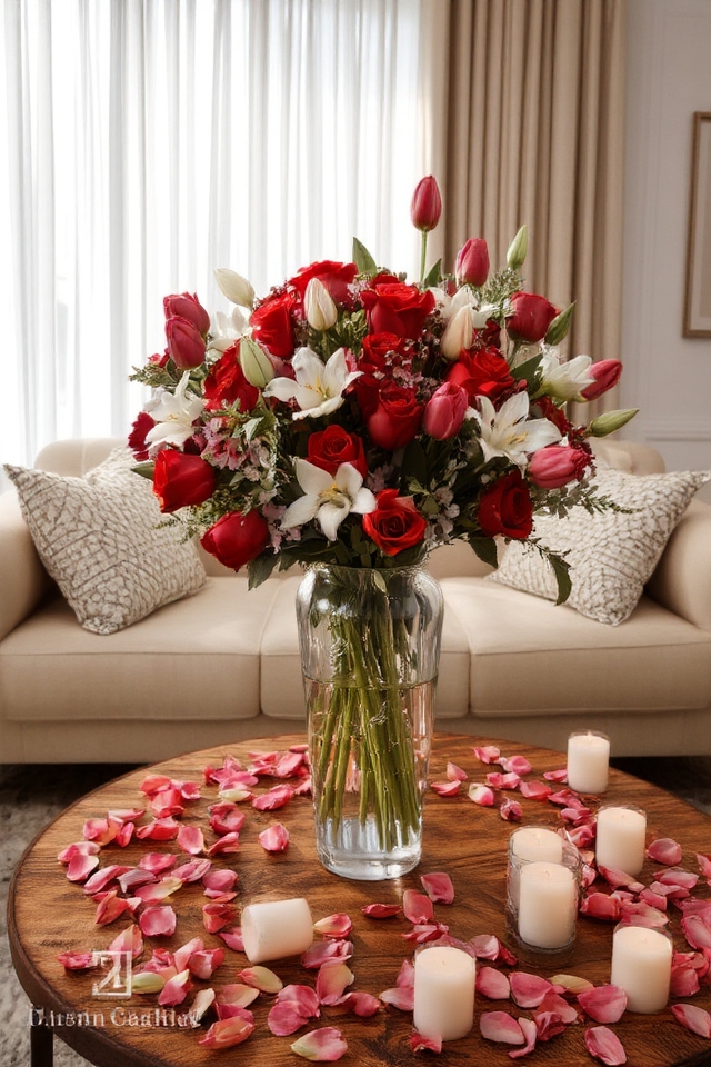 vibrant floral home decor
