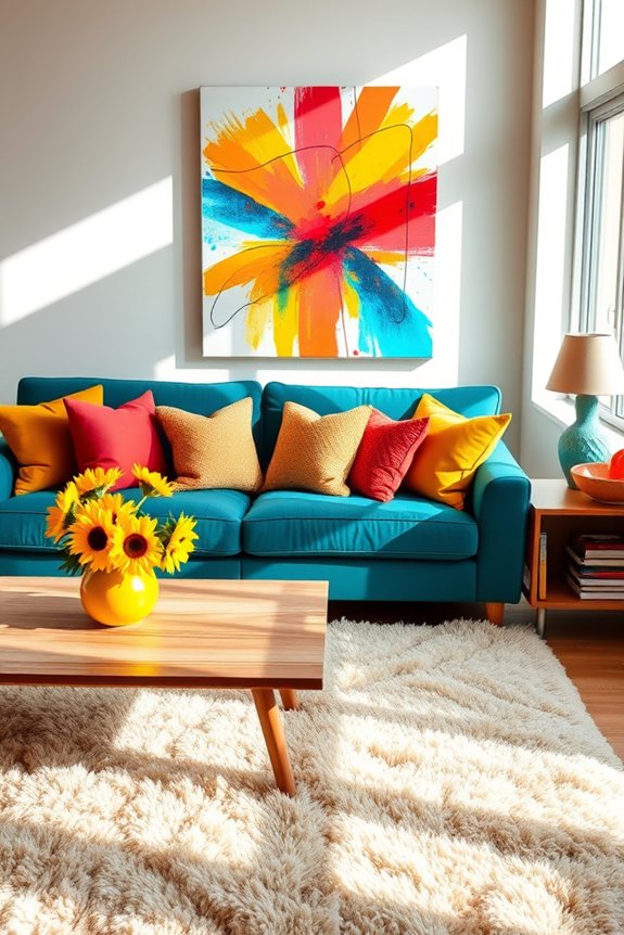 vibrant home decor harmony