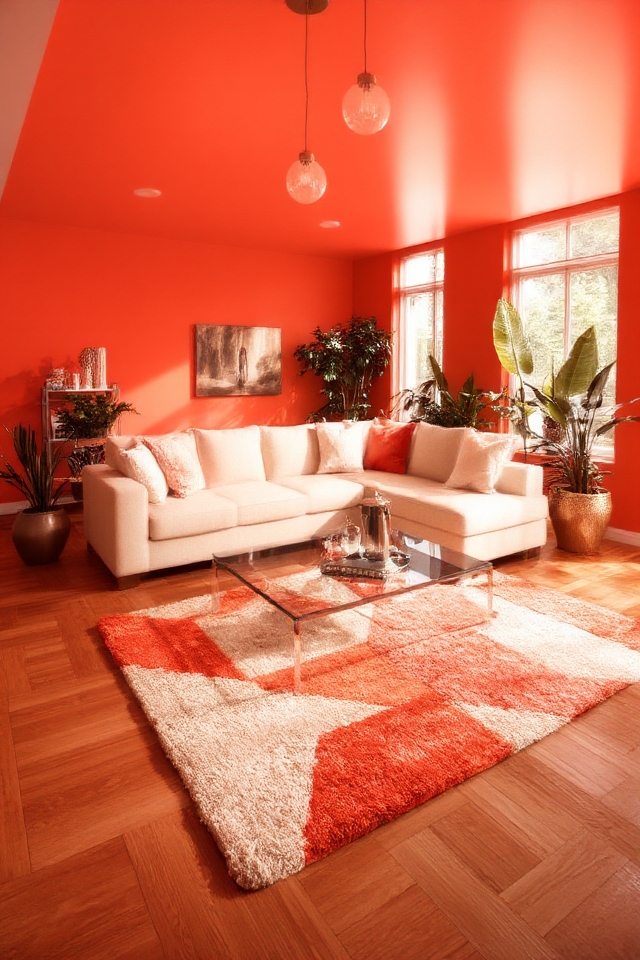vibrant hue energizes spaces