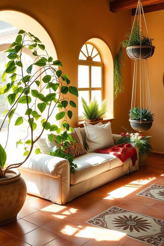 vibrant indoor plants enhance