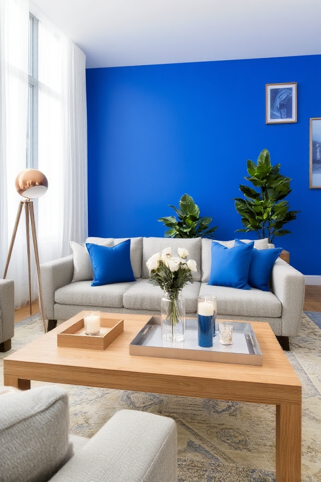 vibrant modern interior accent