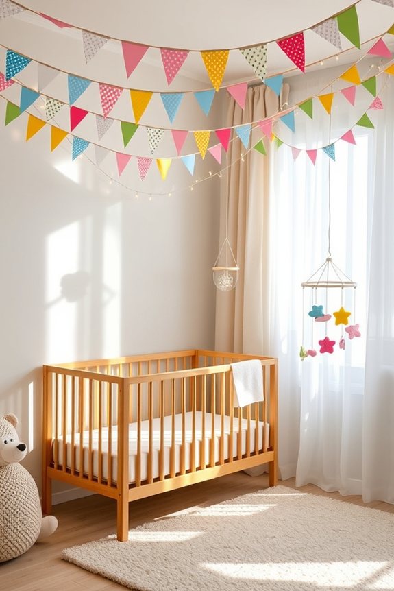 vibrant nursery decoration elements