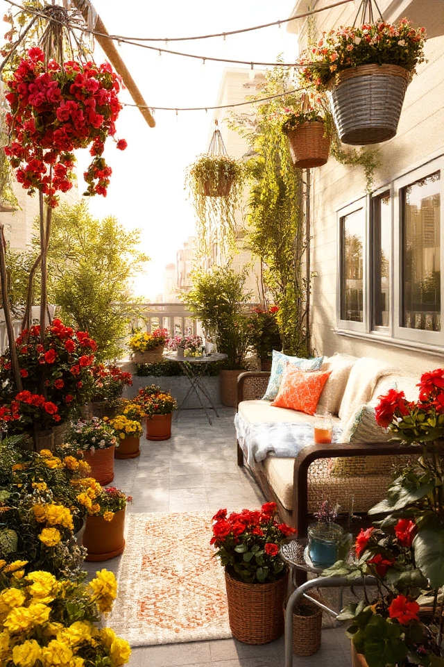 vibrant outdoor space makeover