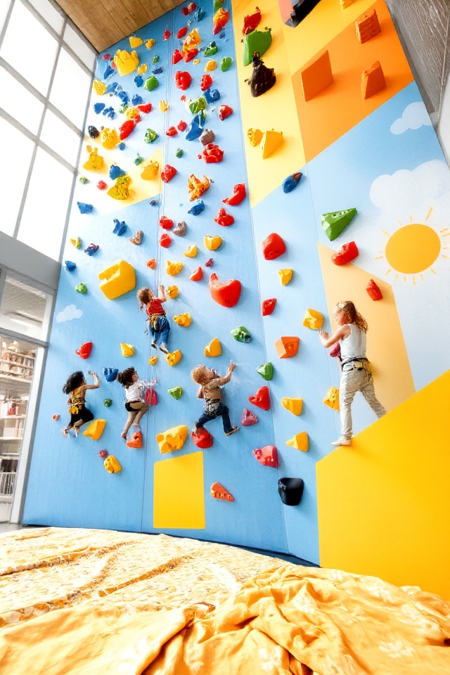 vibrant safe climbing adventure