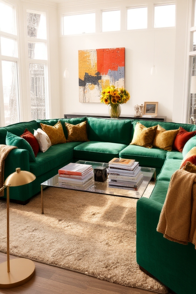 vibrant statement furniture pieces
