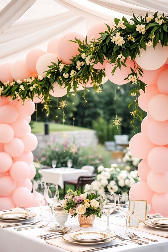 vibrant themed celebration decor