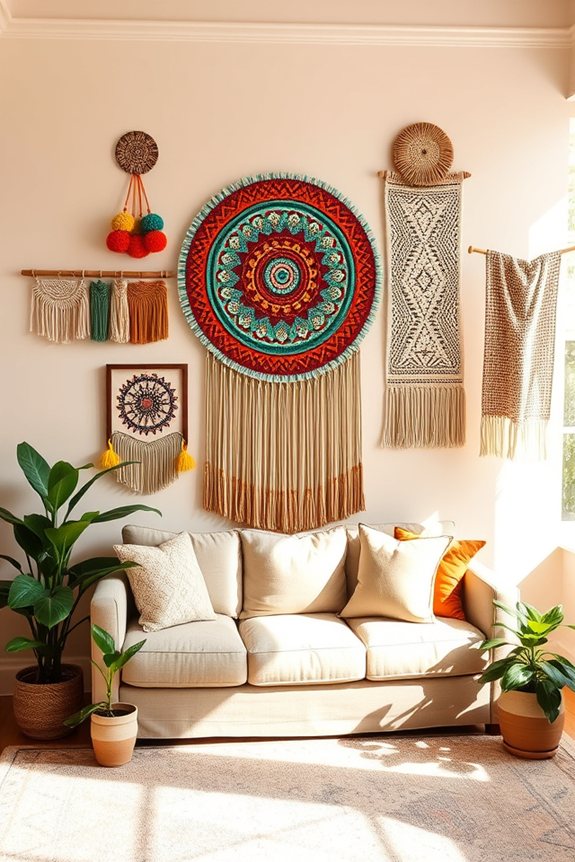 vibrant wall decor pieces