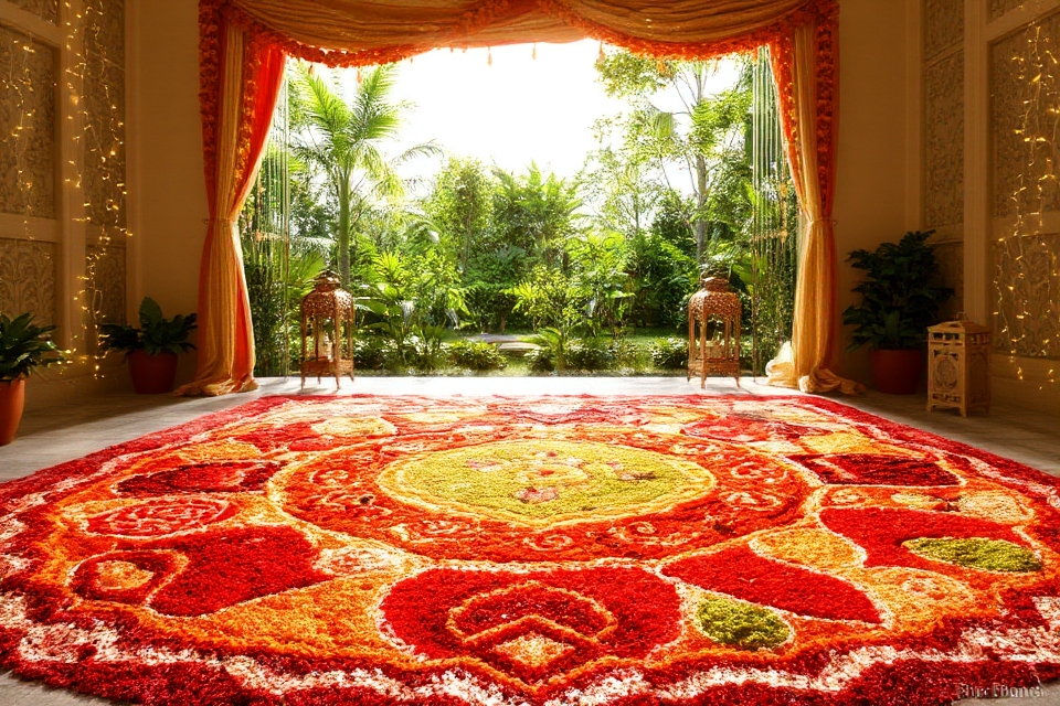 vibrant welcome entrance designs