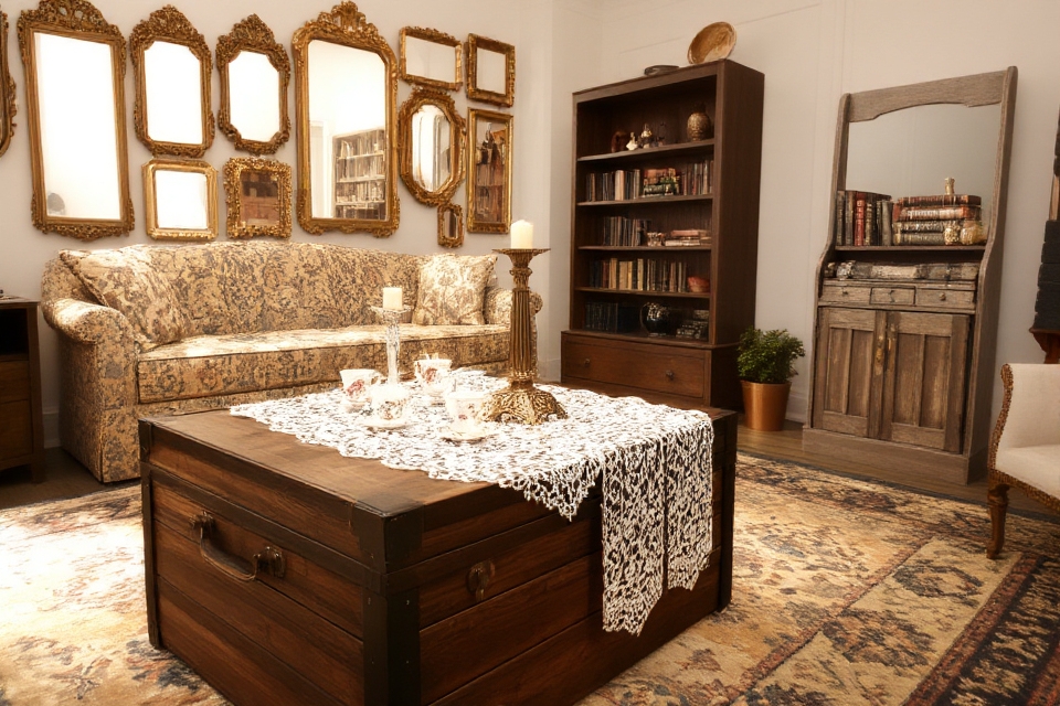 vintage charm in decor