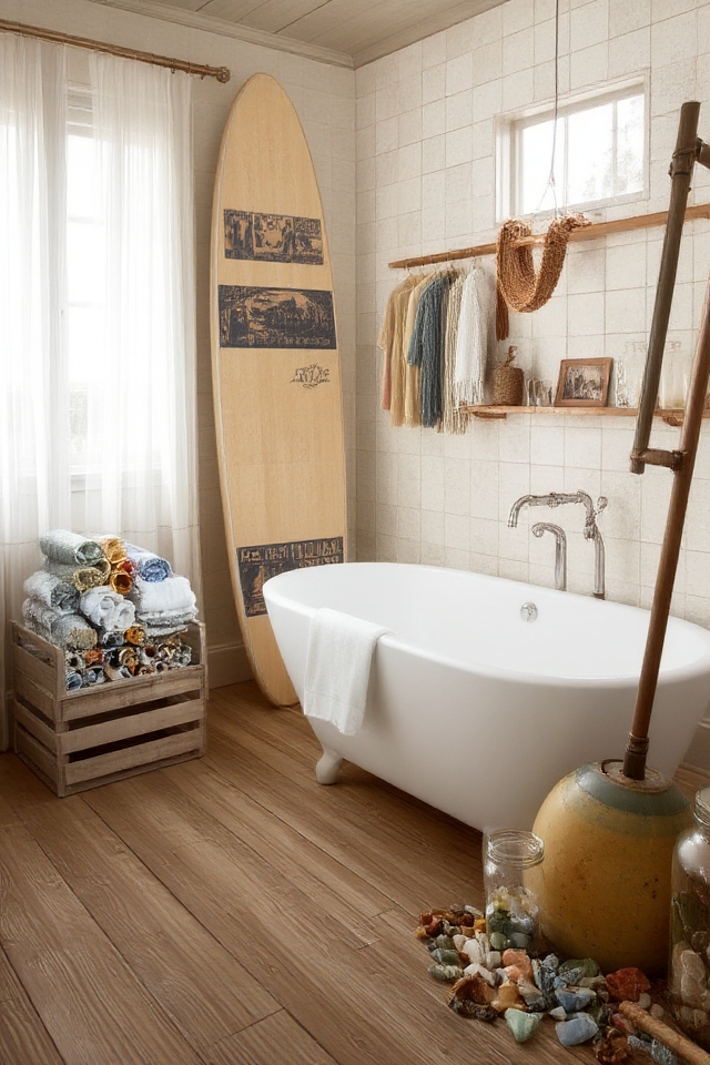 vintage coastal decor elements