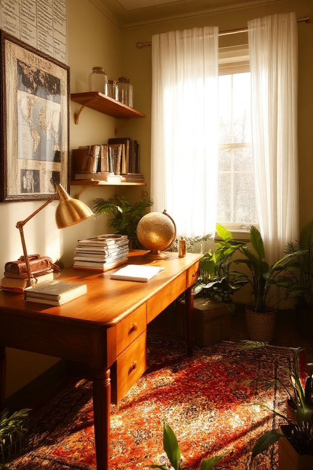 vintage decor adds character