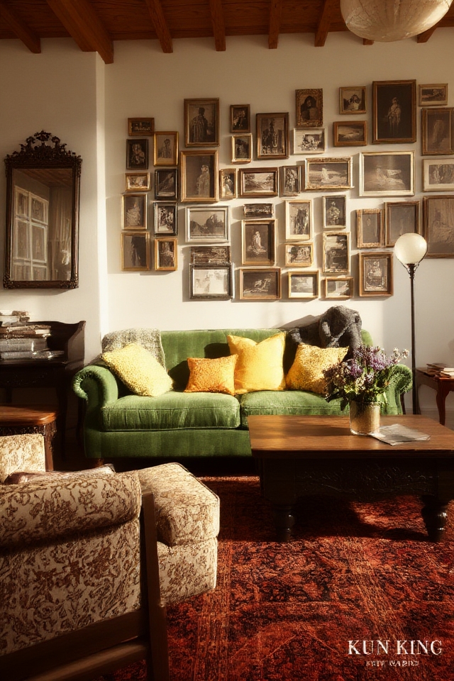 vintage decor adds personality