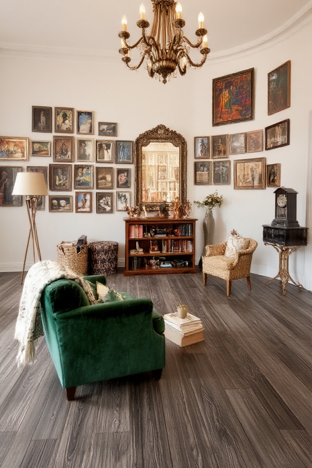 vintage decor enhances warmth