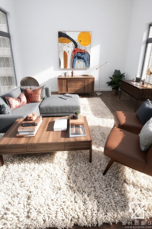 vintage modern decor fusion