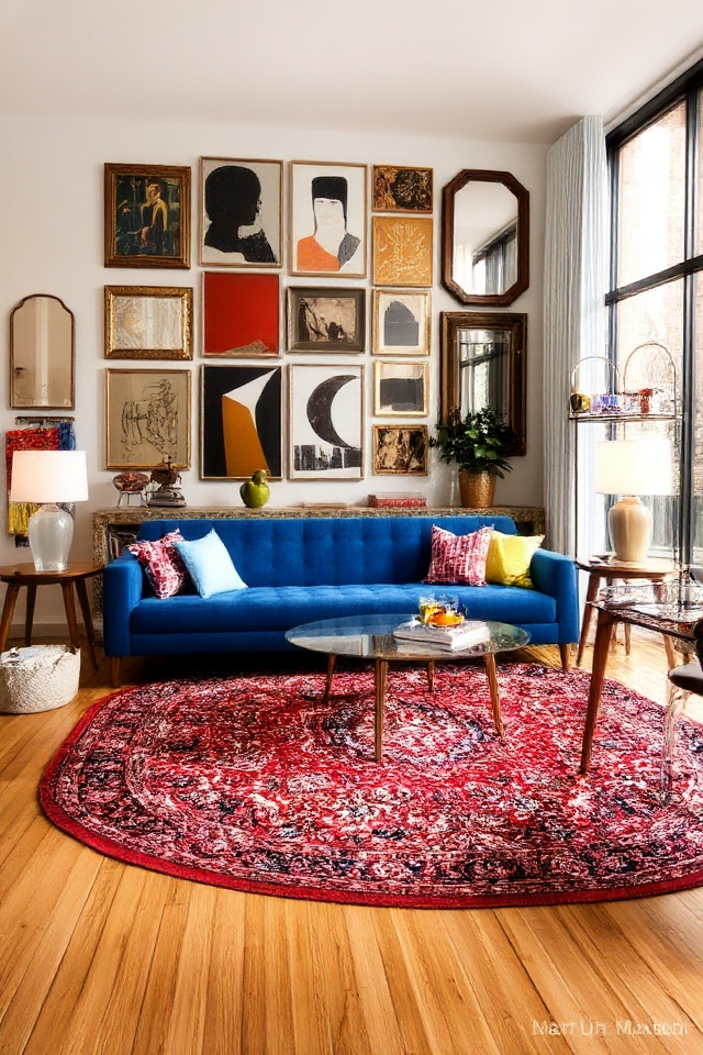 vintage modern decor fusion