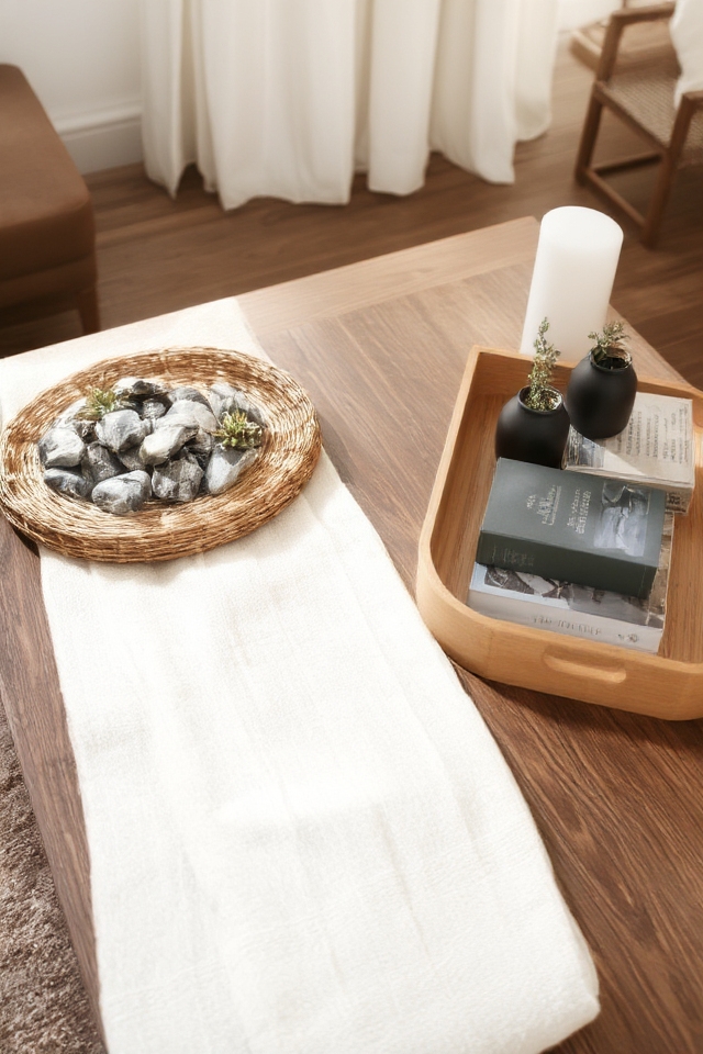visually appealing coffee table