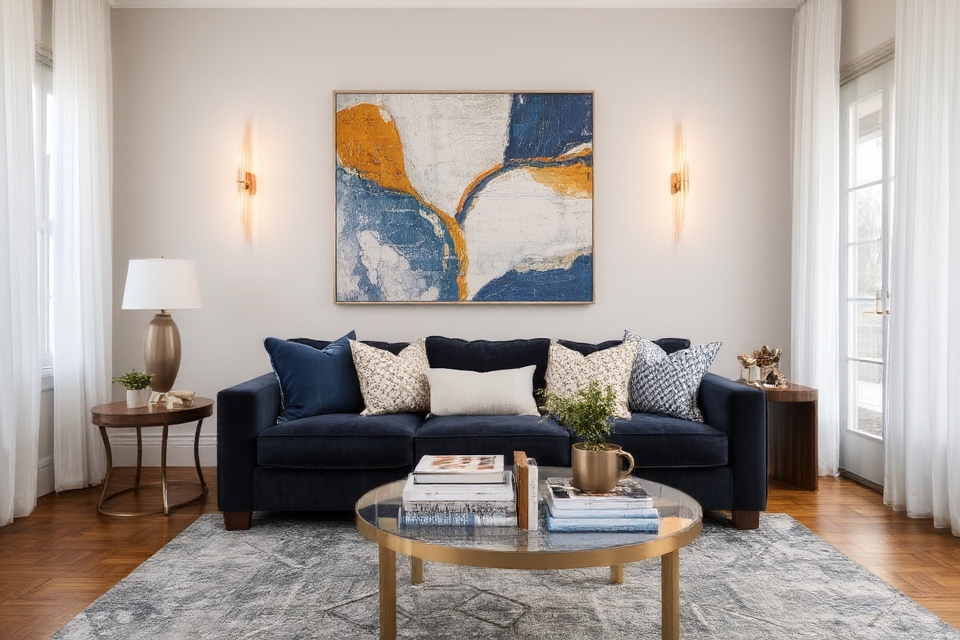 wall sconces enhance ambiance