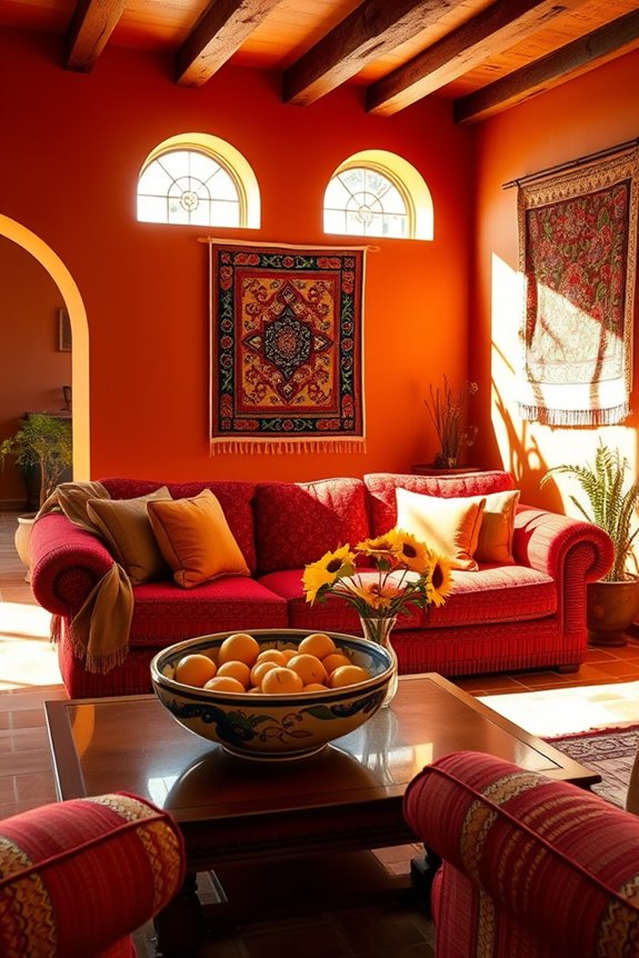 warm earthy color schemes