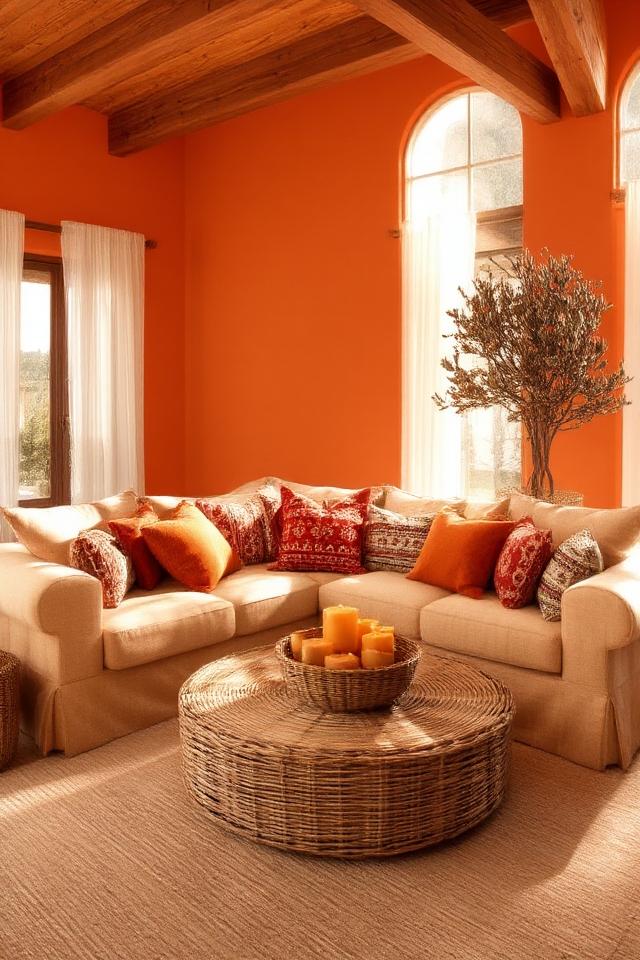 warm earthy hue comfort