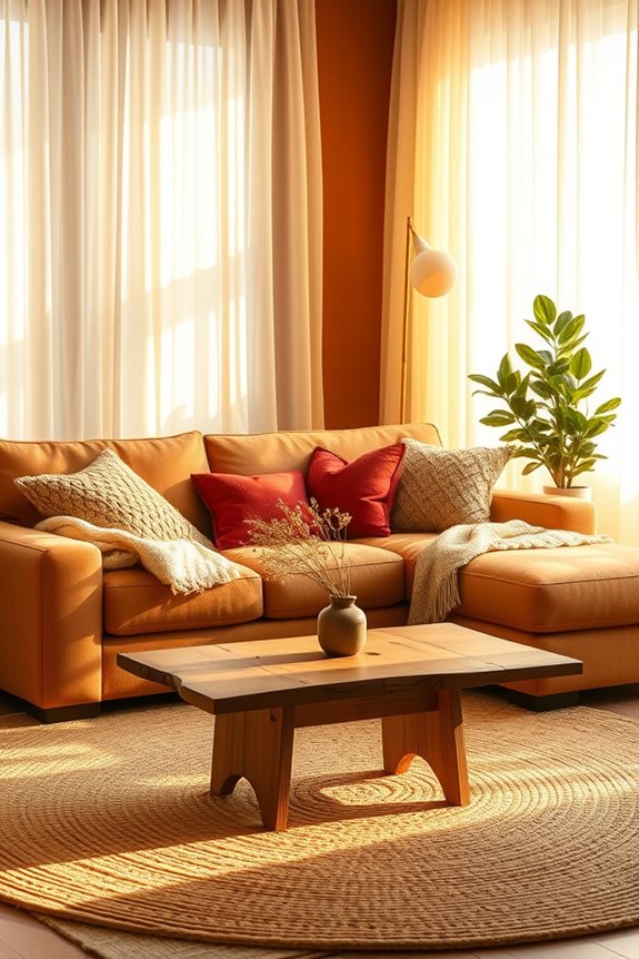 warm inviting color aesthetics