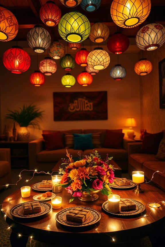 warm inviting eid atmosphere