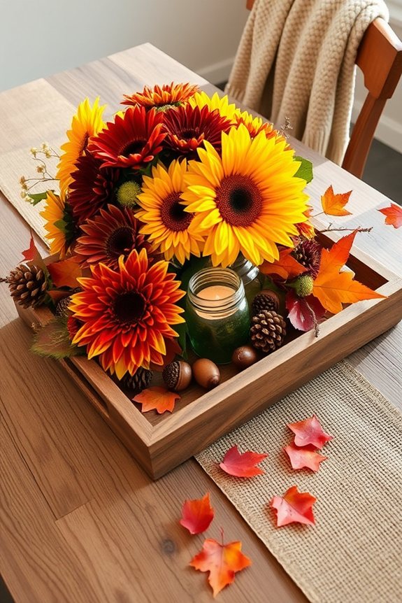warm rustic fall decor