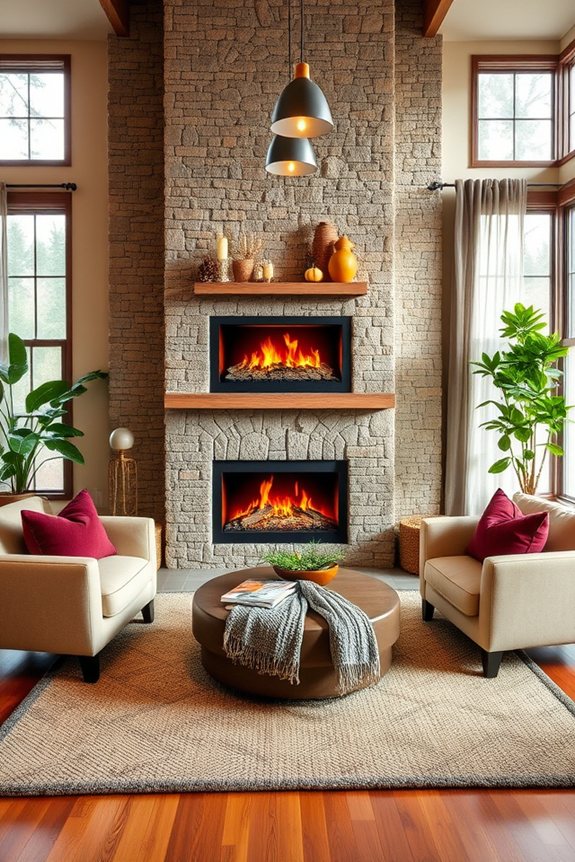 warmth and ambiance enhancement